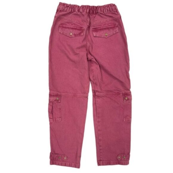 **SOLD NWOT Free People Berry Marx Slouchy Cargo Jeans - Picture 7 of 11